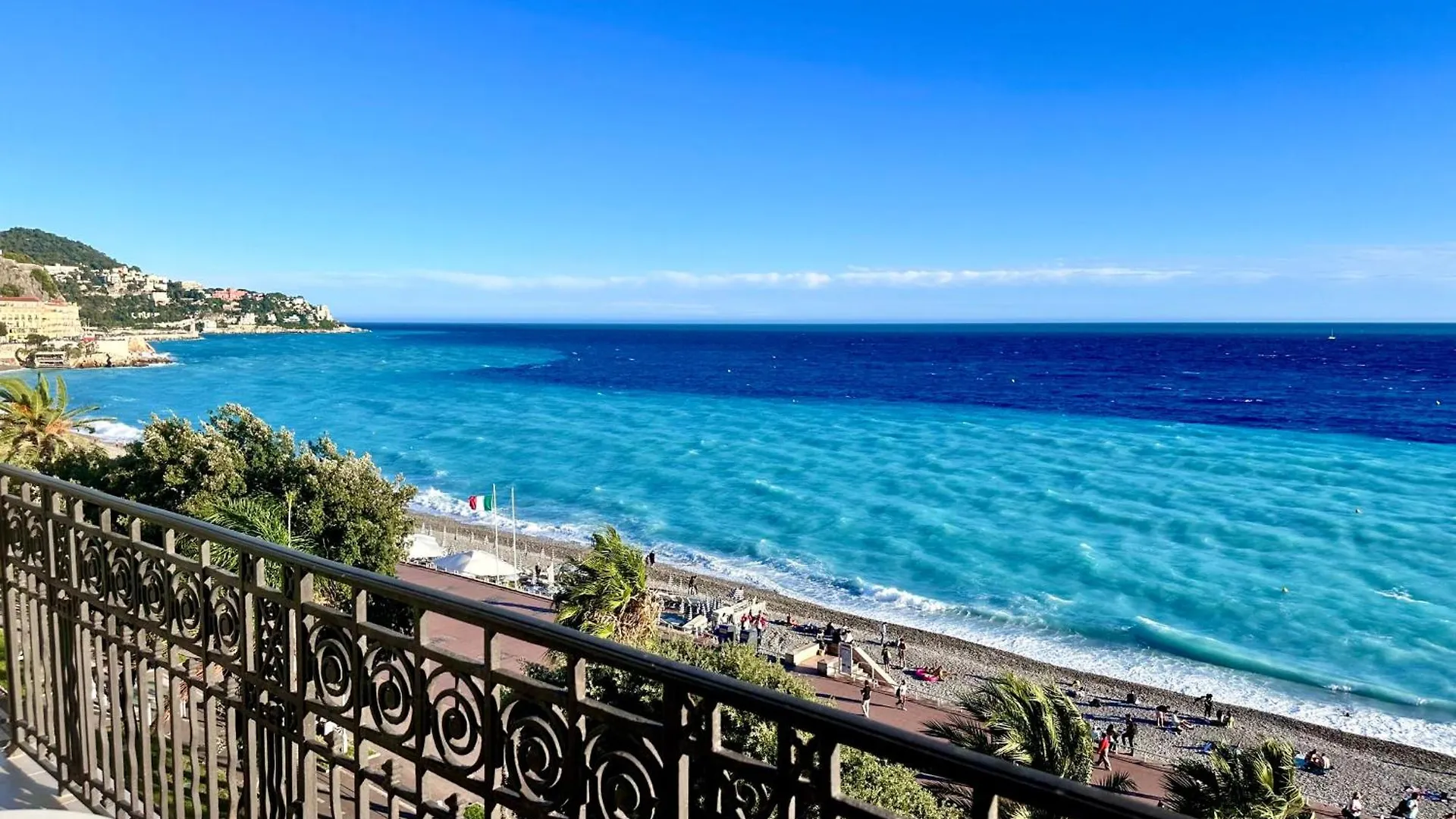 Quai Promenade View Balcony With Breathtaking View Apartment Nice