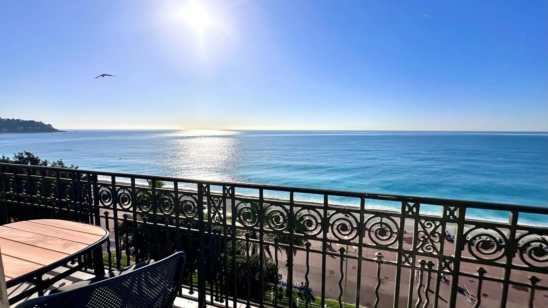 Quai Promenade View Balcony With Breathtaking View Apartment Nice France